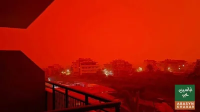 یورپ اور شمالی افریقہ میں سرخ ریت کا طوفان، فضائی آلودگی اور صحت کے خدشات بڑھ گئے