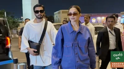 دوسری بار والدین بننے کی خوشخبری کے بعد دیپیکا اور رنویر پہلی بار منظرِ عام پر